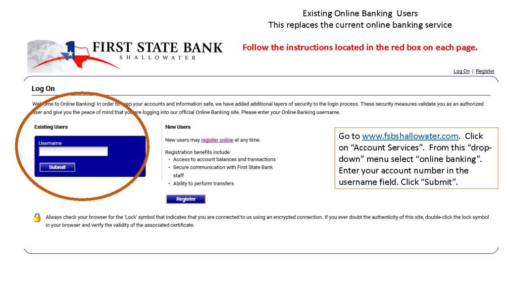 Online Banking Help First State Bank Shallowater